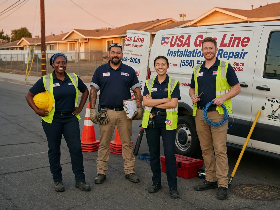 Gas Line Installation company in Bristolville, OH